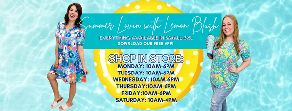 Lemon Blush Boutique Shopping Retail Stores and Boutiques